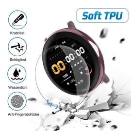 Rcokas Pack of 4 Polar Ignite 3 Screen Protectors, for Polar Ignite 3 Screen Protector, Soft TPU, HD Screen Protector, Anti-Scratch Protection