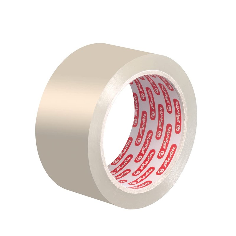 Herlitz Packing Tape Transparent 66 m x 50 mm Low