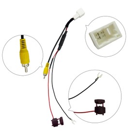 OTORAM Compatible/Replaceable Toyota Daihatsui Eclipse RCA003T [ATOTO Compatible] RCA Converter, Connection, Input Converter, Navigation Ready Package, Aqua Auris Vitz, Corolla Sport, Sienta, Spade