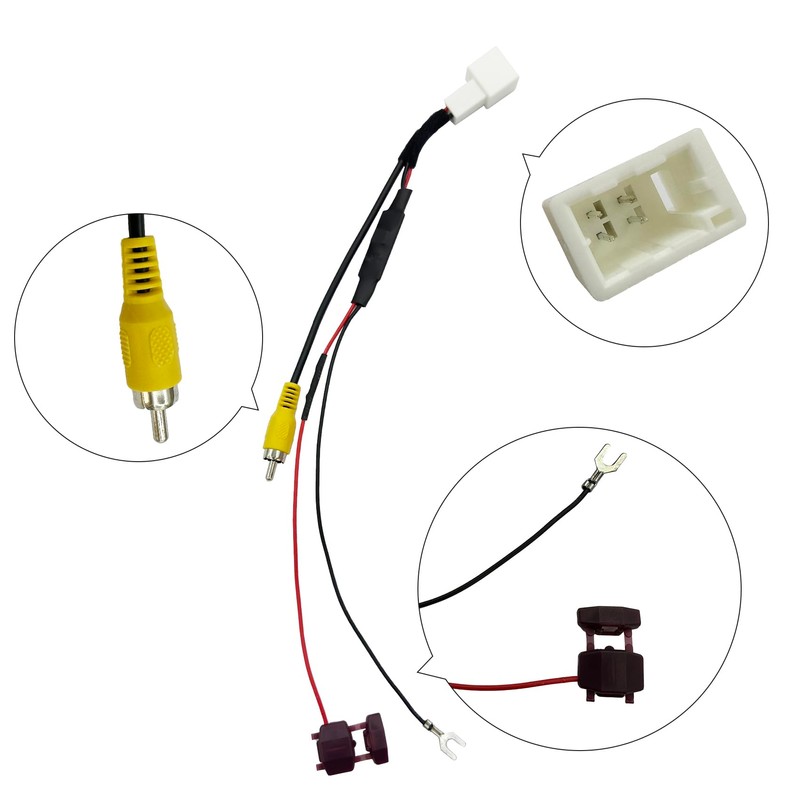 OTORAM Compatible/Replaceable Toyota Daihatsui Eclipse RCA003T [ATOTO Compatible] RCA Converter,