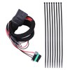Slakerbe Truck & Plow Side Battery Cable Wiring Harness Set,