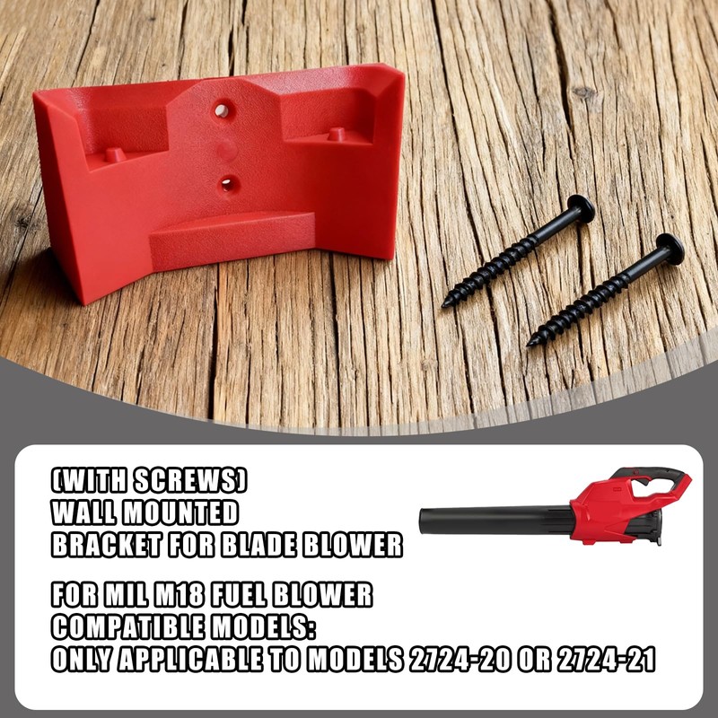 Fuel Leaf Blower Wall Mount for MIL M18, Leaf Blower