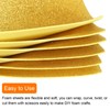MECCANIXITY EVA Foam Sheets Glitter Gold Tone 10.8 x 8.5