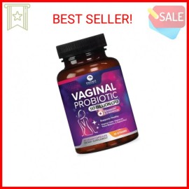 Vaginal Probiotics for Women pH Balance with Prebiotics, 50 Billion CFU, 10 Prob
