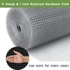 Tongmo 24" x 100' Hardware Cloth, 1inch Mesh Galvanized Chicken