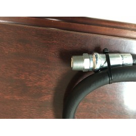 Gator Hose 3 4 x 3' Air Hose Jumper 300 PSI with 1 Male Pipe & 1 Female Pipe Swivel