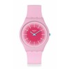 Swatch Unisex Casual Pink Watch Bio-sourced Material Quartz Radiantly Pink