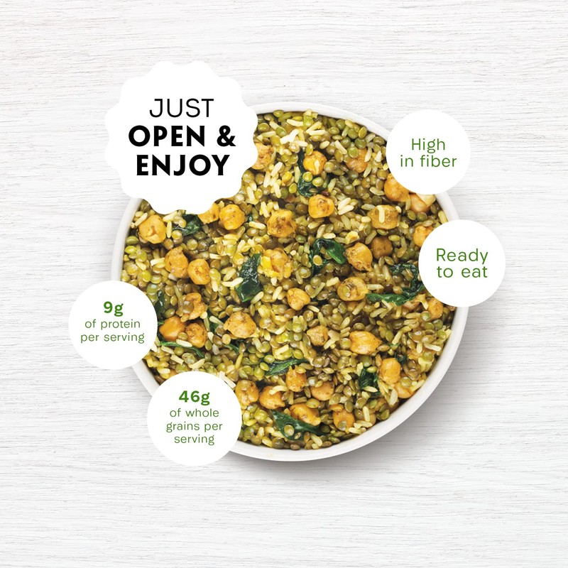 Reese Lentil Harvest Bowl | Chickpeas, Brown Rice, Spinach |