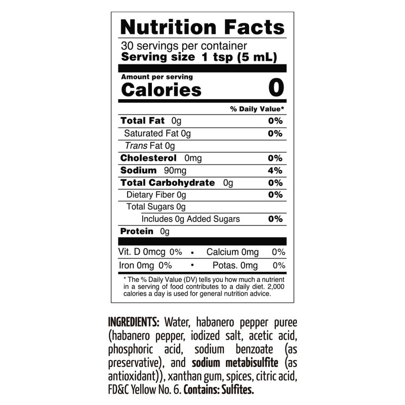 Mexico Lindo Red Habanero Hot Sauce Display, 5 fl oz,