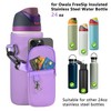 Icesip Water Bottle Holder Bag with Detachable Phone Pocket for