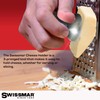 Swissmar Stainless Steel Cheese Holder - 3-Prongs Hold Cheese in