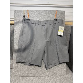 PGA Tour Moisture Wicking Shorts, UPF 50 Sun Protection, Grey, Size 36