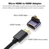 AreMe 8K Micro HDMI to HDMI Adapter (2 Pack), Up