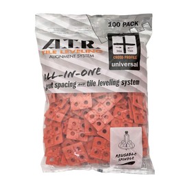 ATR Leveling System - 3UX100 Tile Leveling Alignment System 100 3mm Cross Spacing Plate