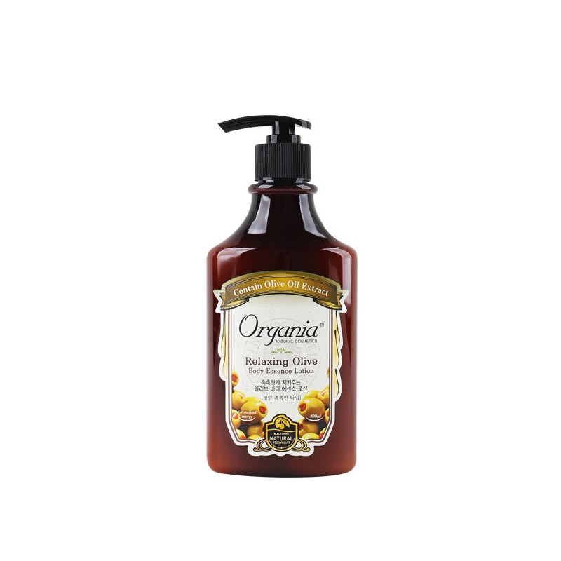Organia Relaxing Olive Body Essence Lotion 400ml / 오가니아 릴렉싱