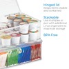 iDesign 2-Tier Coffee Pod Holder Lidded Bin, Plastic Pantry and