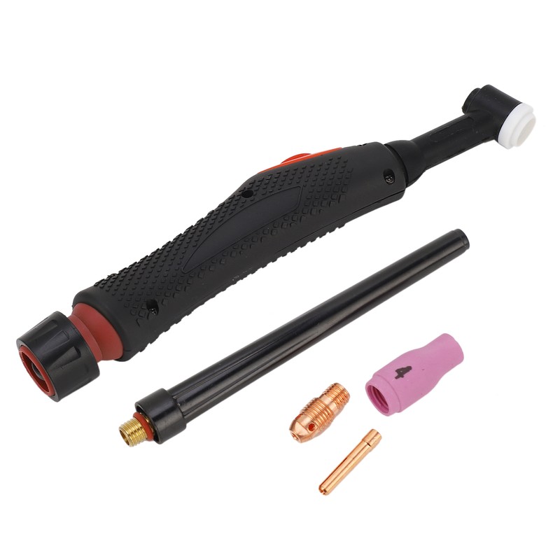 TIG Welding Torch Head Kit 360 Degree Rotatable Air Cooling