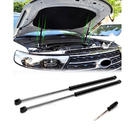 Lift Supports Front Hood Struts Gas Springs Shocks 4142 Compatible with Ford Explorer 2002-2010 Mercury Mountaineer Set of 2,with Screwdriver for Install