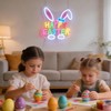 Happy Easter Neon Sign LED Easter Bunny Neon Lights USB