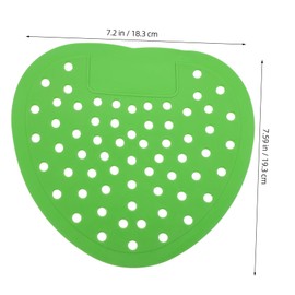 ABOOFAN 16Pcs Urinal Mat for Men Bathroom Multi Purpose Deodorizer with Clog Scent Easy Installation Urinal Deodorizer Mats for Restrooms