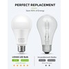 LOHAS Super Bright White LED Light Bulb, A21 23W(150-200Watt Equivalent),