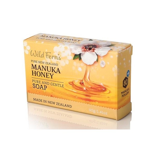 Wild Ferns Manuka Honey Pure & Gentle Soap 40g