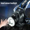 Rechargeable Red Light Headlamp for Hunting, Motion Sensor Super Bright