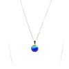 Gold Stone Keramarin Firefly Glass Necklace, Okinawa, Kerama Islands, Luminous