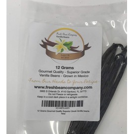 Mexican Vanilla Beans, Gourmet quality (Superior Grade)