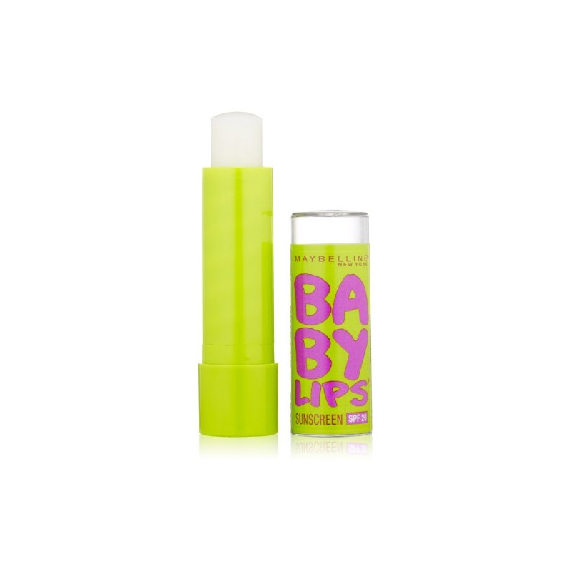 Maybelline New York Baby Lips - Bálsamo labial hidratante, menta