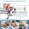 Consfly Ultrafiltration Water Filter 0.01 Micron Stainless Steel Under Sink