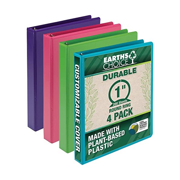 Samsill Earthchoice Durable View Binder