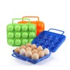 Egg Carrier Camping: Egg Carrier For Travel Reusable Plastic Egg