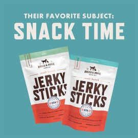 Rocco & Roxie Chicken Jerky Dog Treats 1 lb | Soft Training Snacks Made in USA | High Value Treat for Small Dogs, Large Breeds, Seniors & Puppies | Natural Jerky Chews for Rewarding Good Behavior