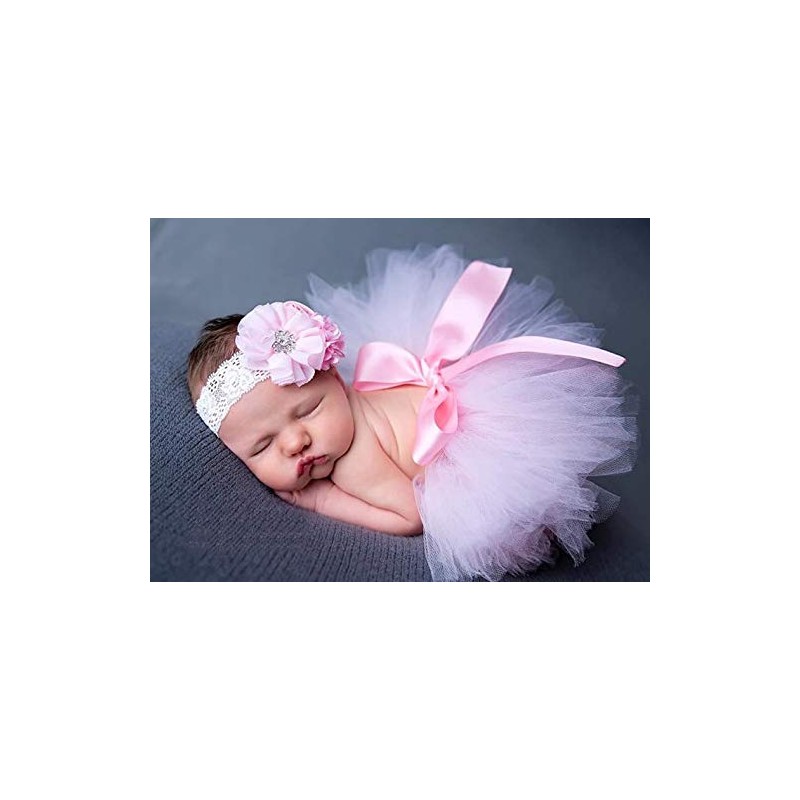 Matissa Newborn Baby Tutu Clothes Skirt Headdress Flower Photo Photography
