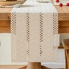 Avalune Table Runner Beige Boho Table Runner Modern Farmhouse Small