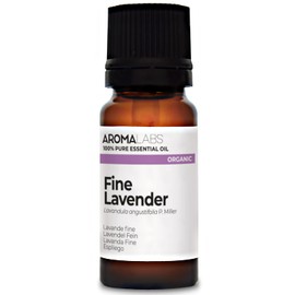 BIO - FINE Lavender Essential Oil - 10mL - 100% Pure, Natural, Chemotyped and AB Certified - AROMA LABS (French Brand)
