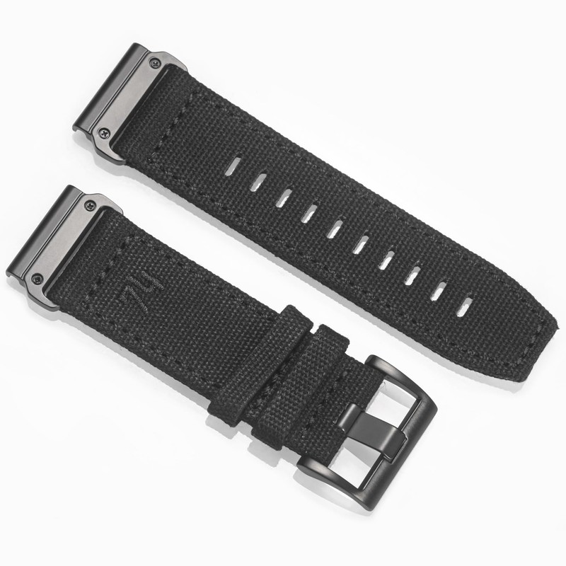 Torbollo Garmin Belt Canvas Garmin Band for Fēnix, Instinct, Tactix,