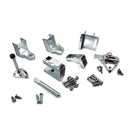 Harris Hardware DS-1-78 Die Cast Zamac Inswing Door Hardware, 7/8 in. Door 1-1/4 in. Pilaster