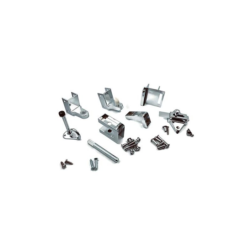 Harris Hardware DS-1-78 Die Cast Zamac Inswing Door Hardware, 7/8