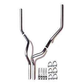 Colt Exhaust | Stainless Steel Universal Mandrel Dual Pipes Compatible for 1988-2018 GMC Sierra 1500 | Free Hangers and Clamps Included | Automotive Replacement Part