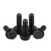 CONPHERON Flange Screws Serrated Flange Hex Bolts M8x25mm Full Thread