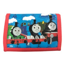 Scificollector Thomas Sodor Adventure Club Card and Coin Tri-Fold Wallet, One-size, Blue Red