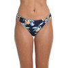 Sunshine 79 Parte Inferior de Bikini Hipster Fruncido Lateral, Multi//Paz,