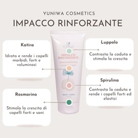 Stärkende 3-in-1-Haarkompresse mit Spirulina und Leinsamen