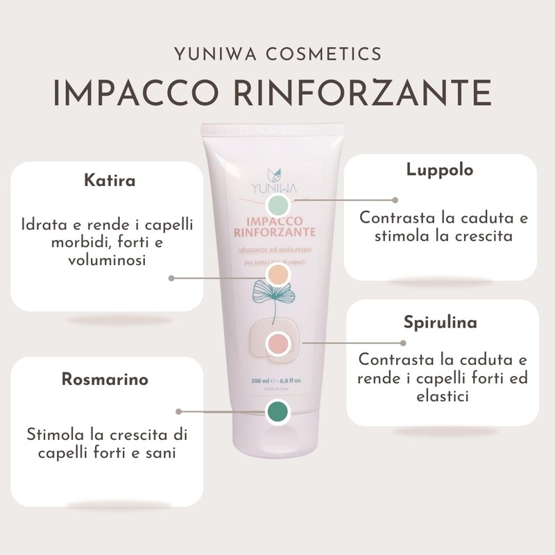 Stärkende 3-in-1-Haarkompresse mit Spirulina und Leinsamen