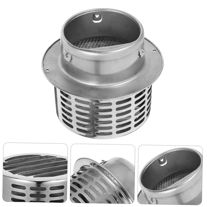 BESPORTBLE Outside Chimney Cap Stainless Steel Chimney Flue Cap Efficient