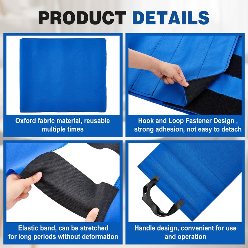 Woanger Adjustable Pallet Straps Cargo Bundling Straps Reusable Pallet Wrap