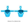 Aluminum Alloy Front Knuckle Arms Steering Cup for Tamiya TT02