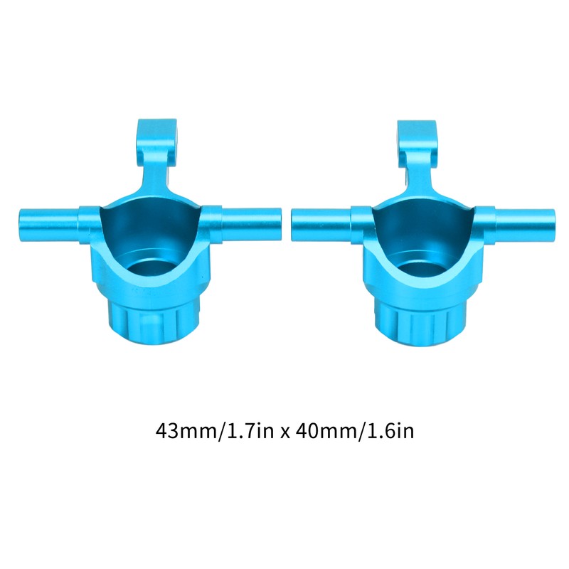 Aluminum Alloy Front Knuckle Arms Steering Cup for Tamiya TT02